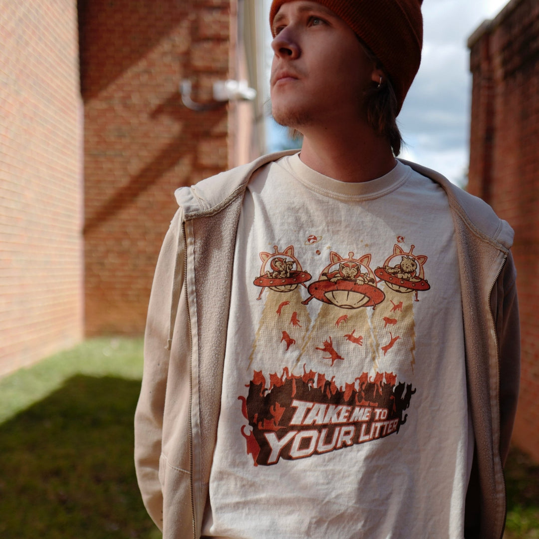 Take Me To Your Litter T-Shirt - Davidson Provision Co.
