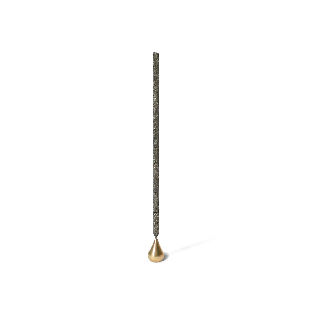 Tall Waterdrop Brass Incense Holder - Davidson Provision Co.