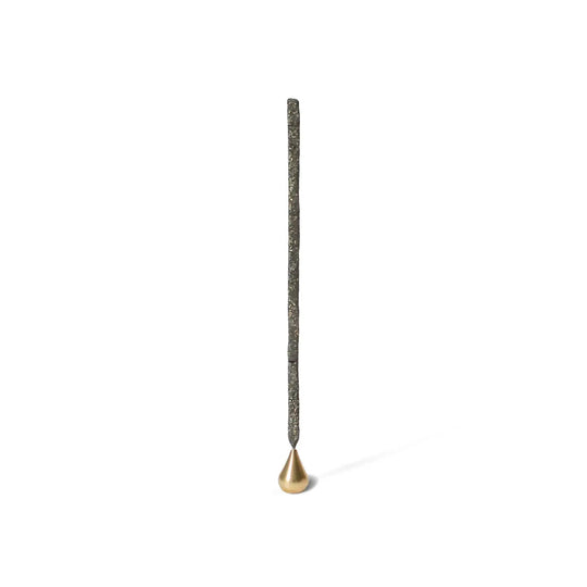 Tall Waterdrop Brass Incense Holder - Davidson Provision Co.