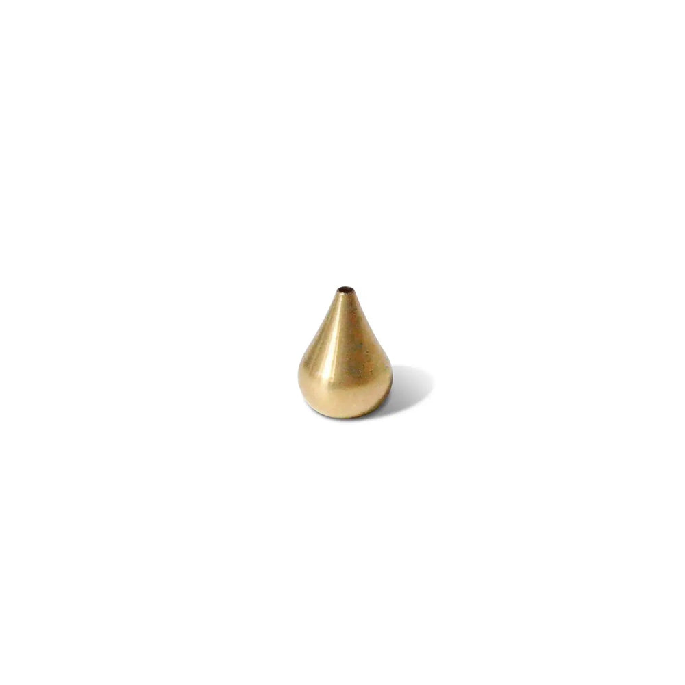 Tall Waterdrop Brass Incense Holder - Davidson Provision Co.