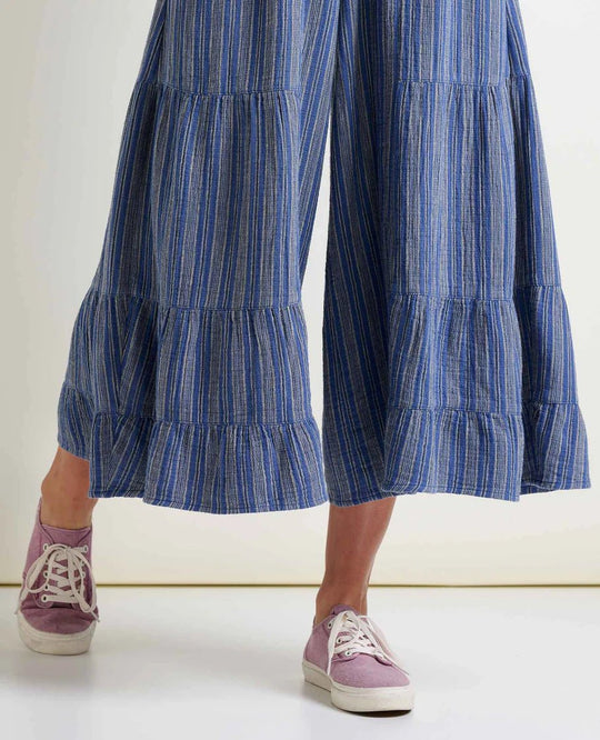 Tate Double Weave Palazzo Pant - Davidson Provision Co.