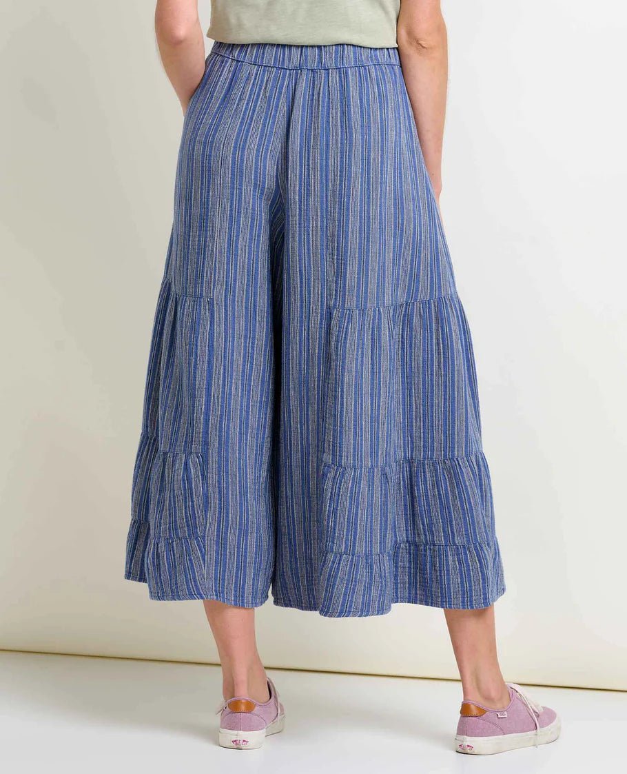 Tate Double Weave Palazzo Pant - Davidson Provision Co.
