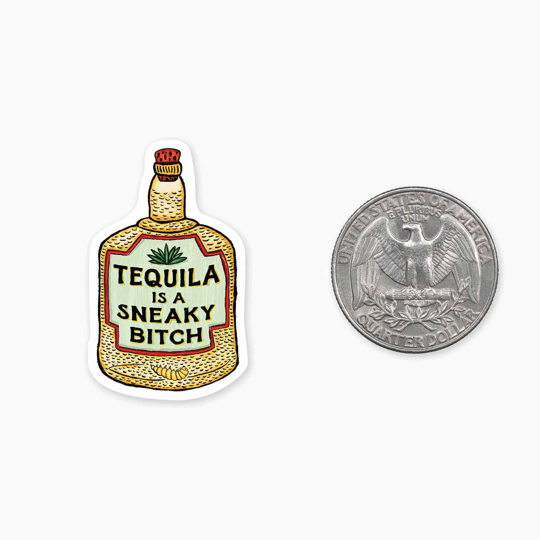 Tequila - Mini Sticker - Davidson Provision Co.