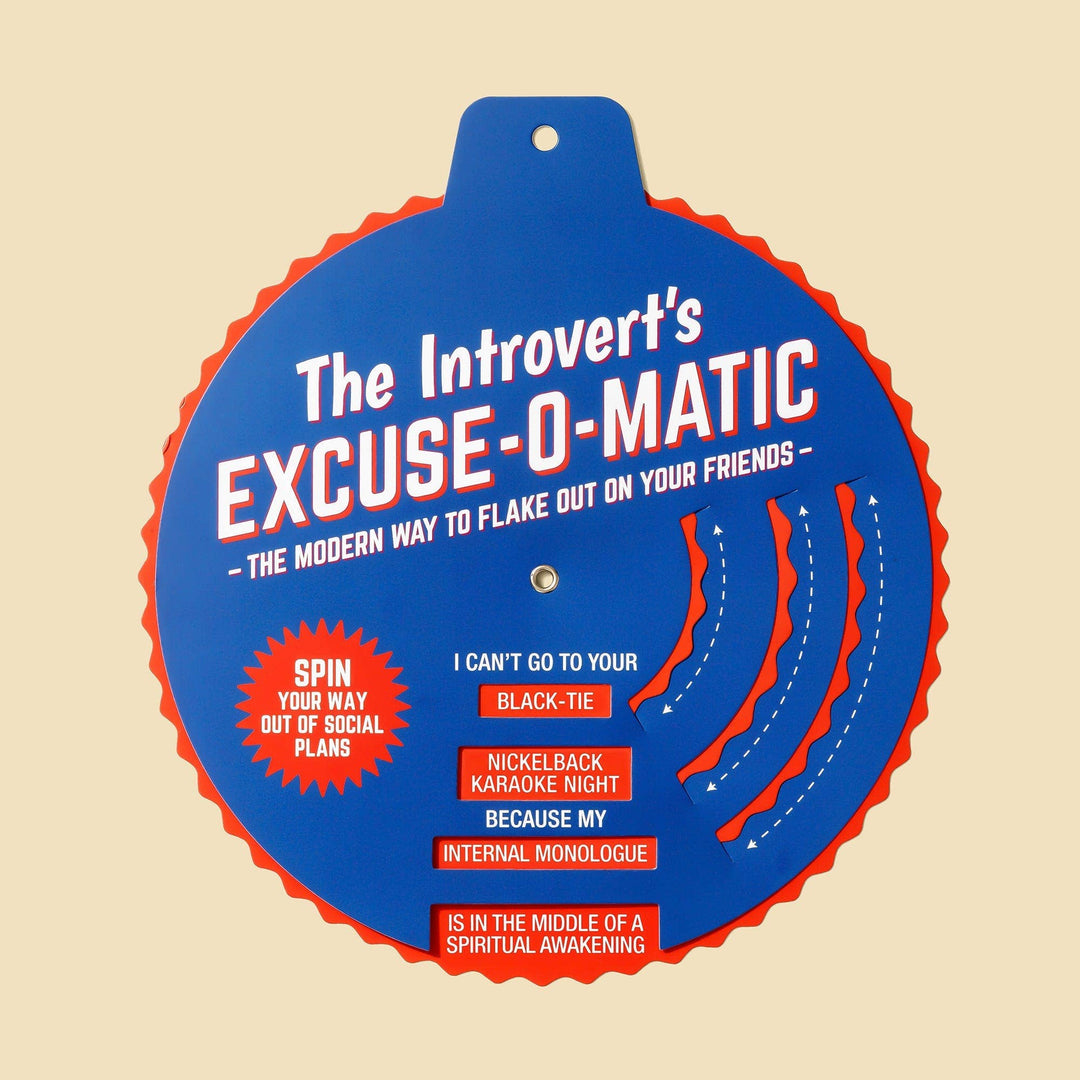 The Introvert's Excuse-o-Matic - Davidson Provision Co.