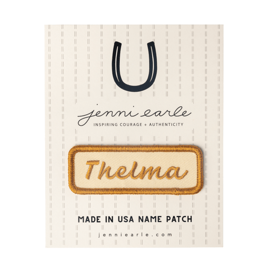 "Thelma" Name Patch - Davidson Provision Co.