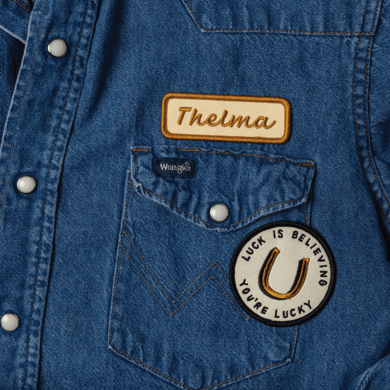 "Thelma" Name Patch - Davidson Provision Co.