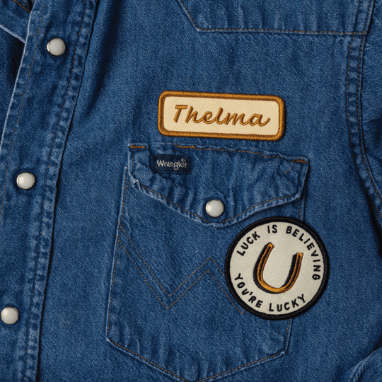 "Thelma" Name Patch - Davidson Provision Co.