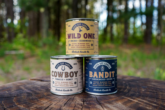 Tobacco + Honey 8oz Soy Candle - Davidson Provision Co.