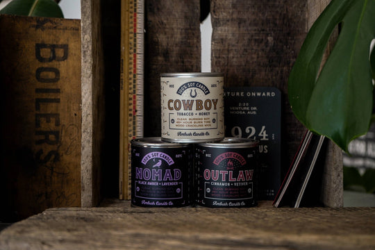 Tobacco + Honey 8oz Soy Candle - Davidson Provision Co.