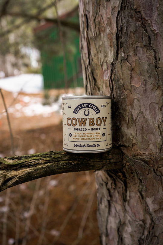 Tobacco + Honey 8oz Soy Candle - Davidson Provision Co.