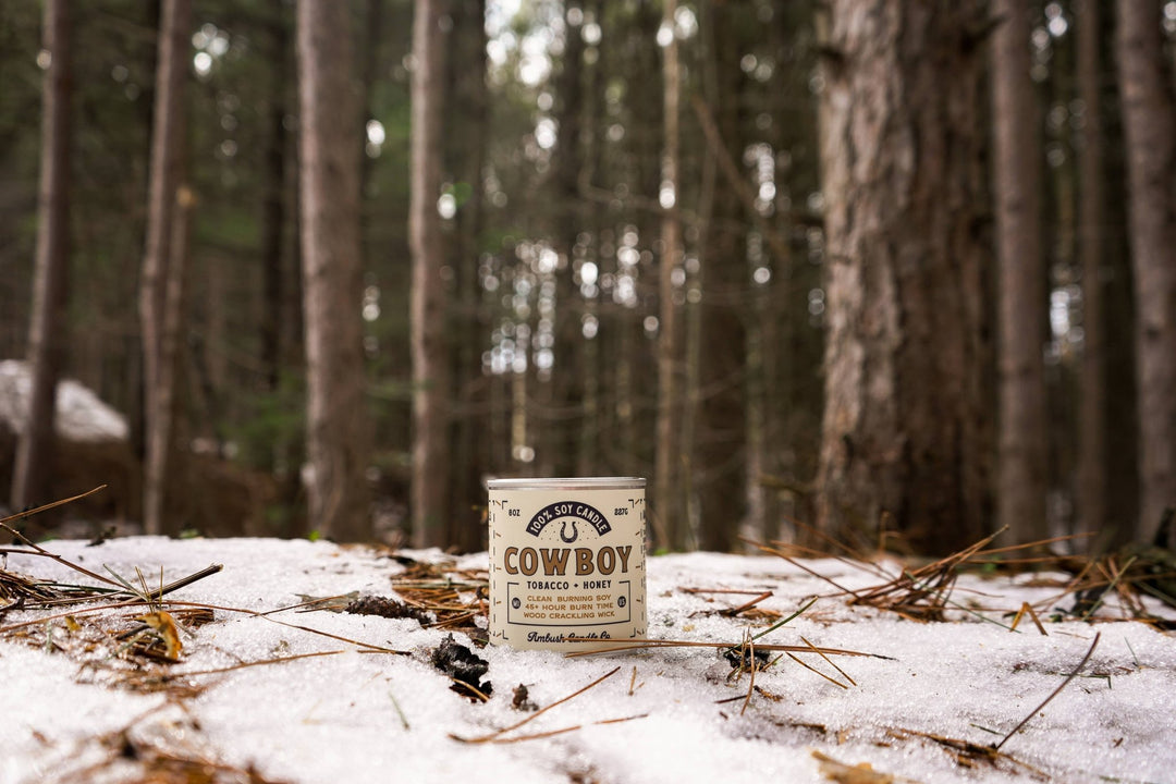 Tobacco + Honey 8oz Soy Candle - Davidson Provision Co.