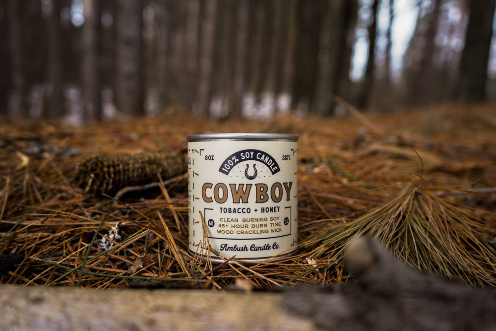 Tobacco + Honey 8oz Soy Candle - Davidson Provision Co.