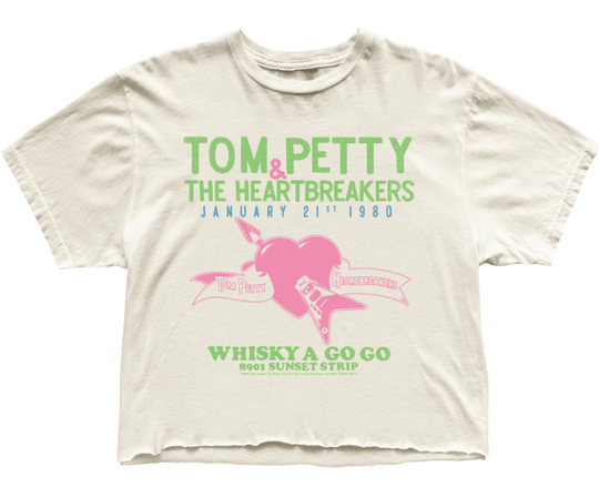 Tom Petty Vintage White Tee - Davidson Provision Co.