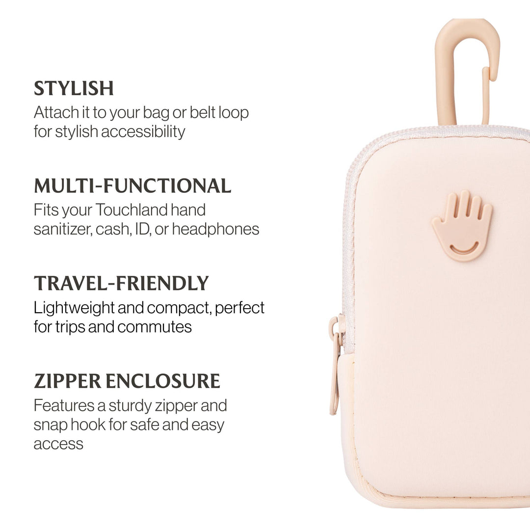 Touchland - Blush Pink Touchette Pouch - Davidson Provision Co.