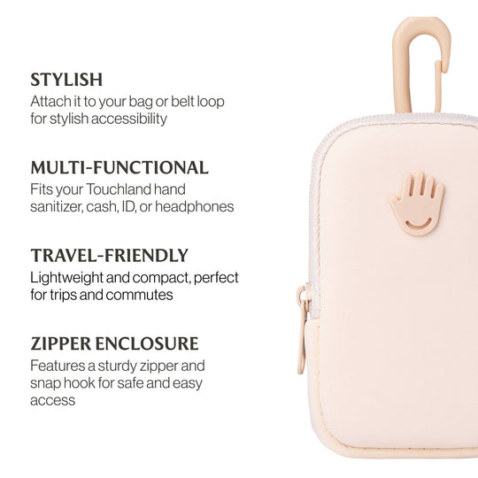 Touchland - Blush Pink Touchette Pouch - Davidson Provision Co.