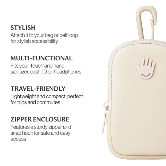 Touchland - Ivory Touchette Pouch - Davidson Provision Co.