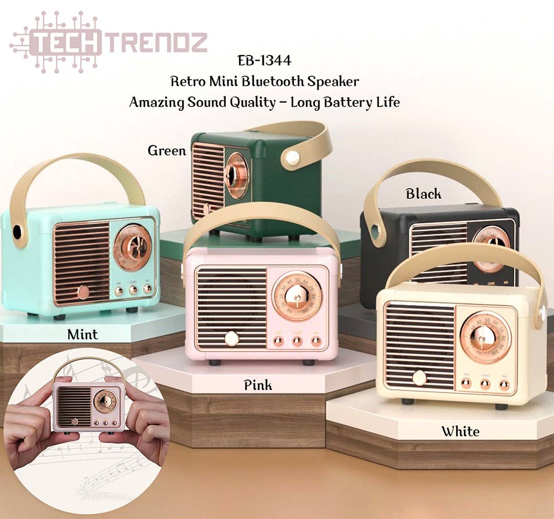 Vintage Bluetooth Speaker - Davidson Provision Co.