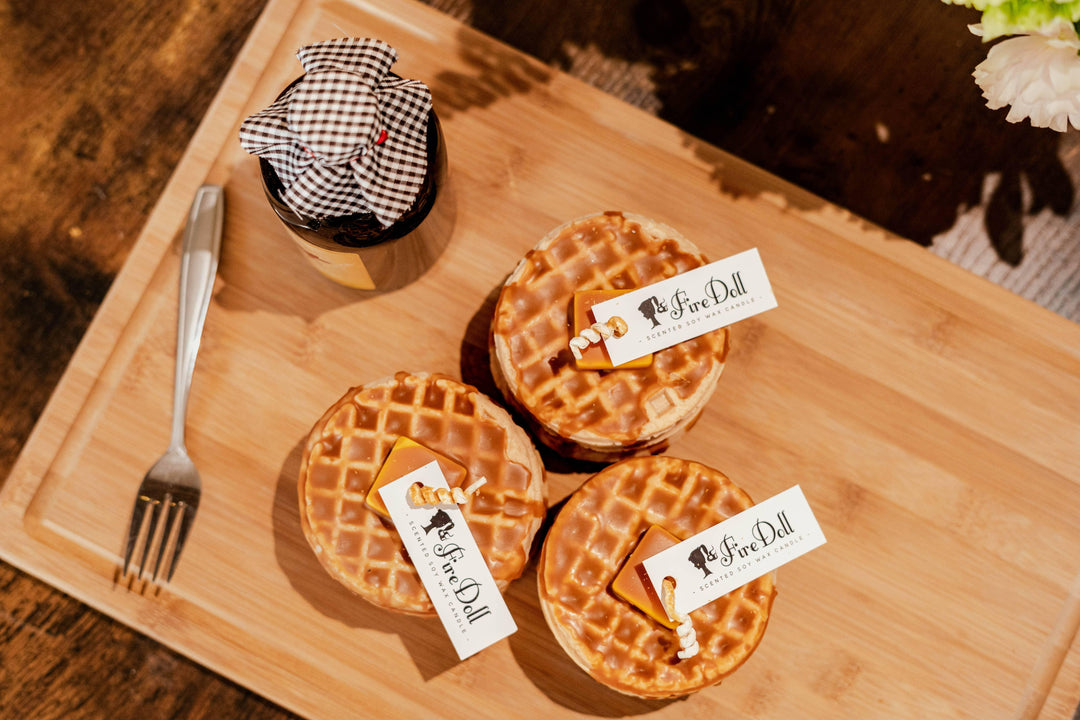 Waffles! 14 oz Soy Wax Candle - Davidson Provision Co.