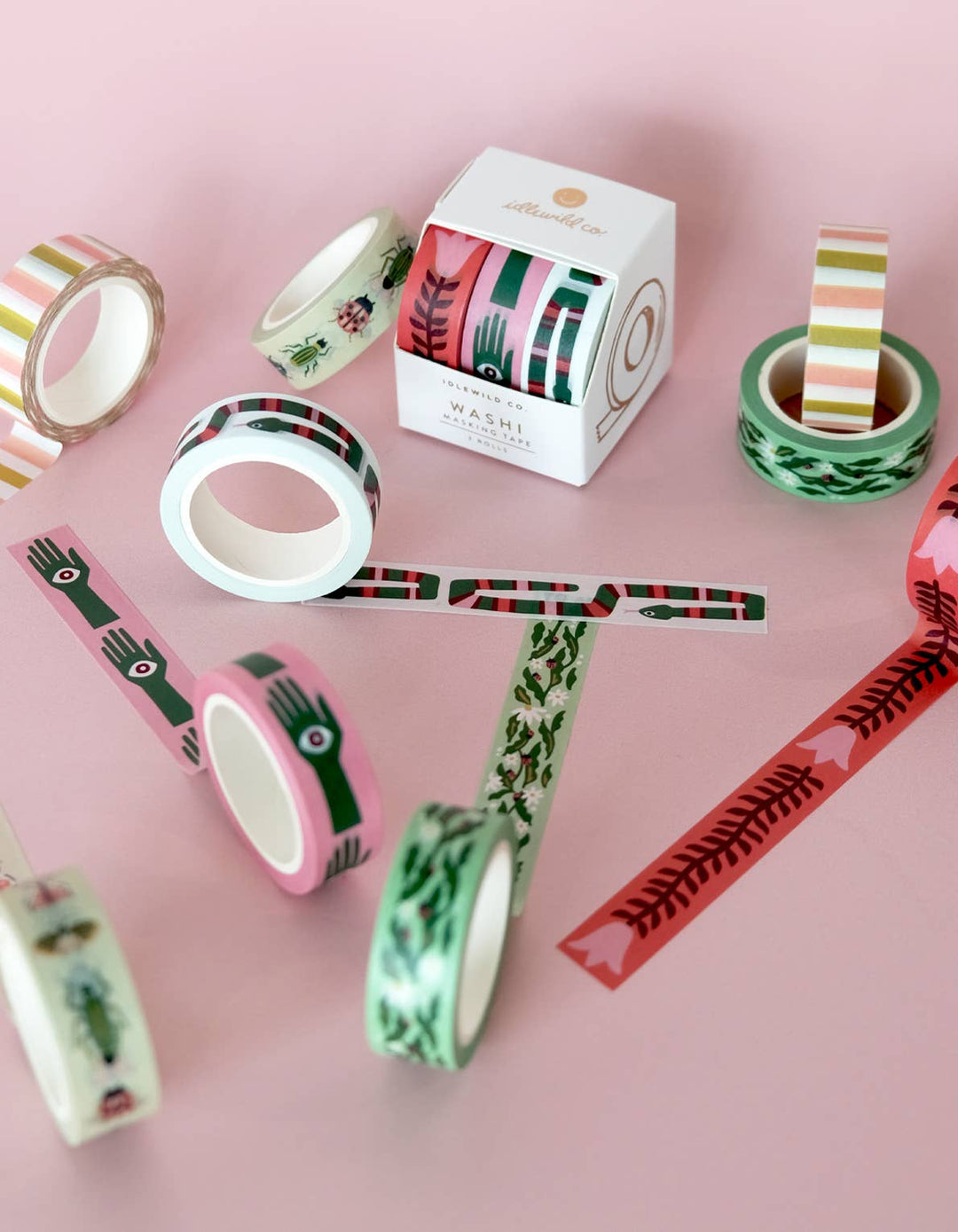 Washi Tape, Set of 3 | Folk Art Prints - Davidson Provision Co.