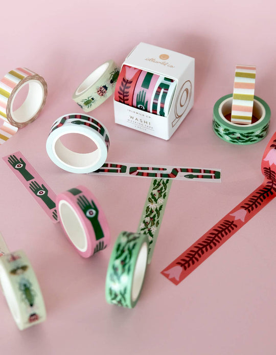 Washi Tape, Set of 3 | Folk Art Prints - Davidson Provision Co.