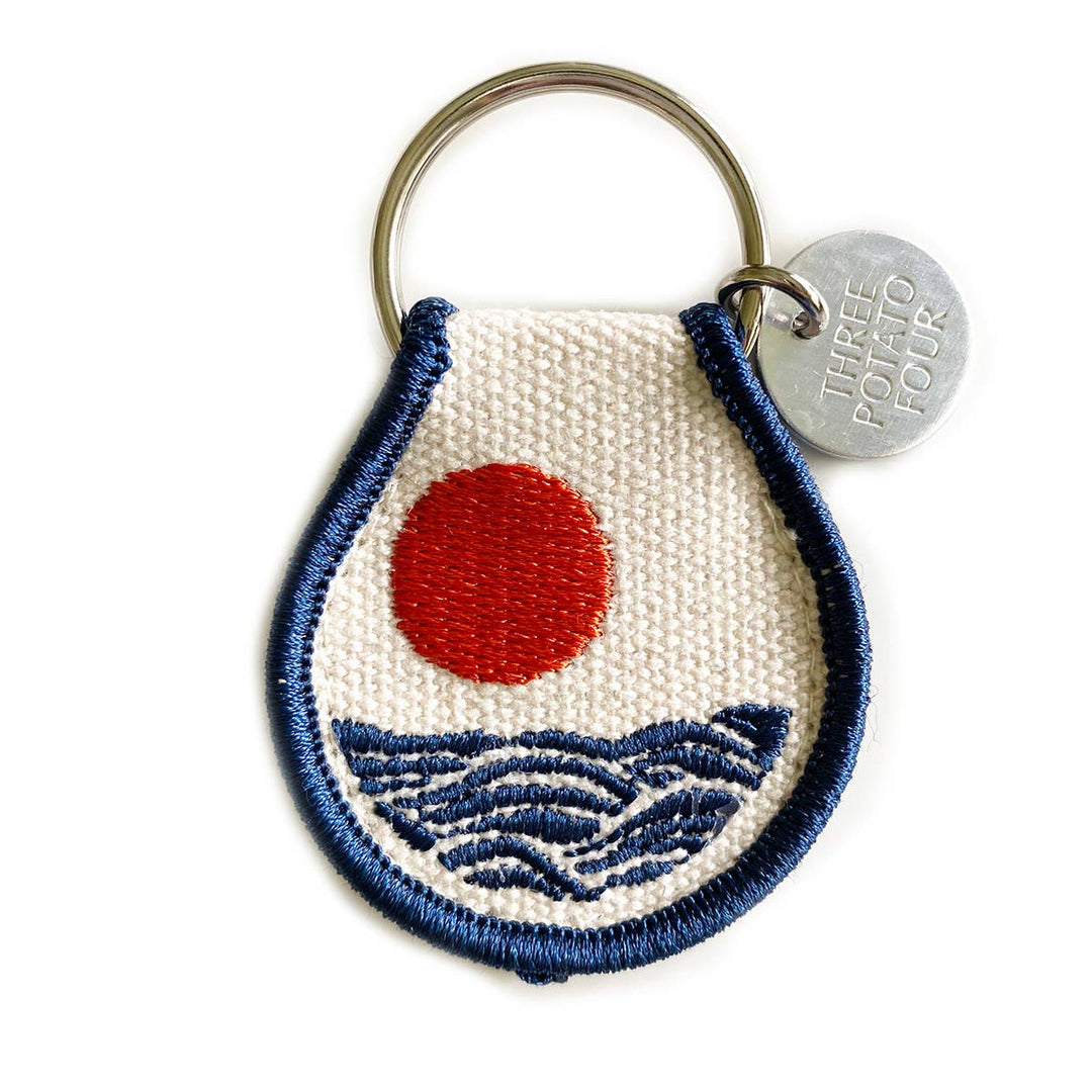 Waves Keychain - Davidson Provision Co.