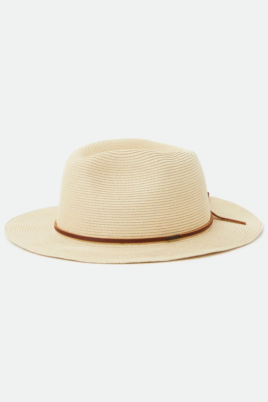Wesley Straw Packable Fedora - Davidson Provision Co.