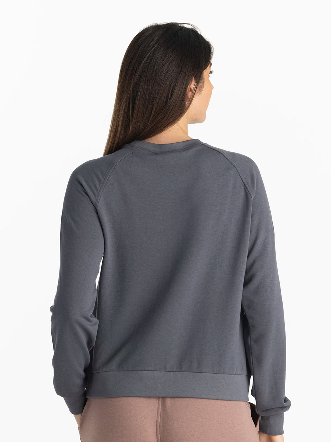 Women's Bamboo Lightweight Fleece Crew