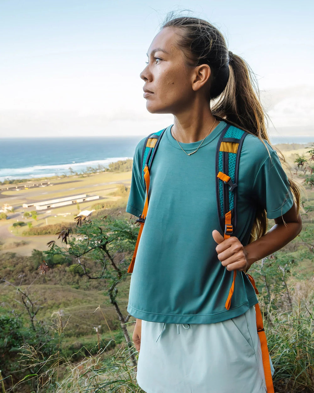 Women's Elevate Lightweight Tee - Davidson Provision Co.