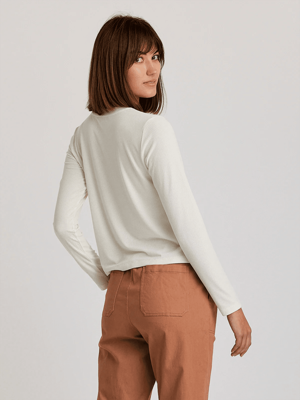 Women's Ribbed Bamboo Long Sleeve - Davidson Provision Co.