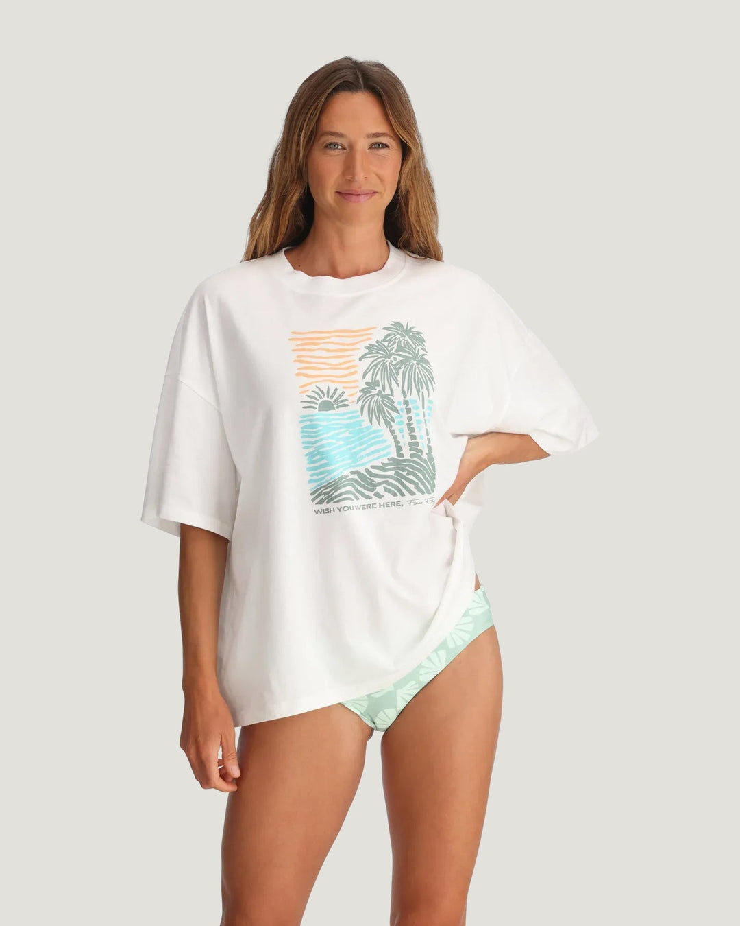Women's Wish You Were Here Tee - Davidson Provision Co.