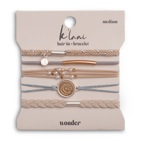 "Wonder" Moon &amp; Stars Hair Tie Bracelets - Davidson Provision Co.