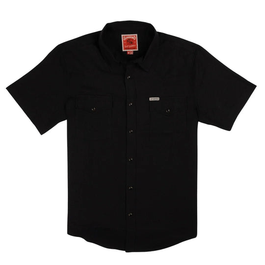 Wyatt Pearl Snap Short Sleeve Solid Shirt - Davidson Provision Co.