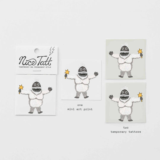 Yeti - Temporary Tattoo - Davidson Provision Co.