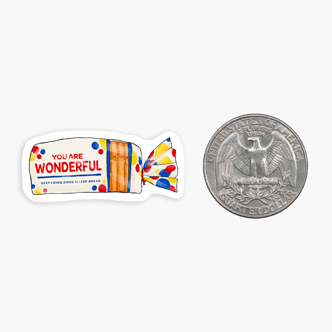 You Are Wonderful - Mini Sticker - Davidson Provision Co.