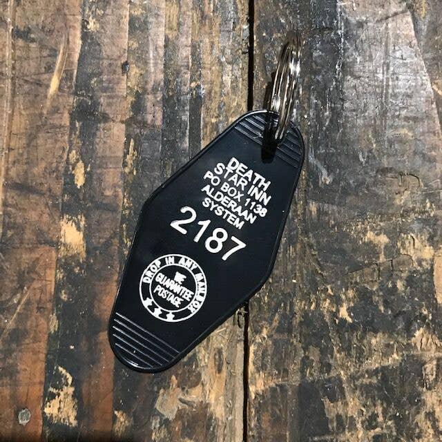 Motel Key Fob - Death Star - Davidson Provision Co.