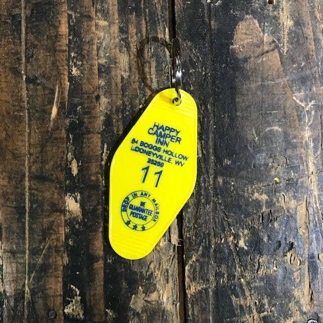 Motel Key Fob - Happy Camper - Davidson Provision Co.