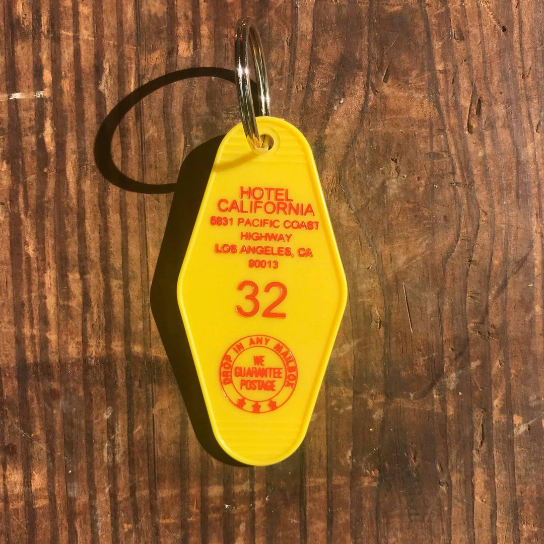 Motel Key Fob - Hotel California - Davidson Provision Co.