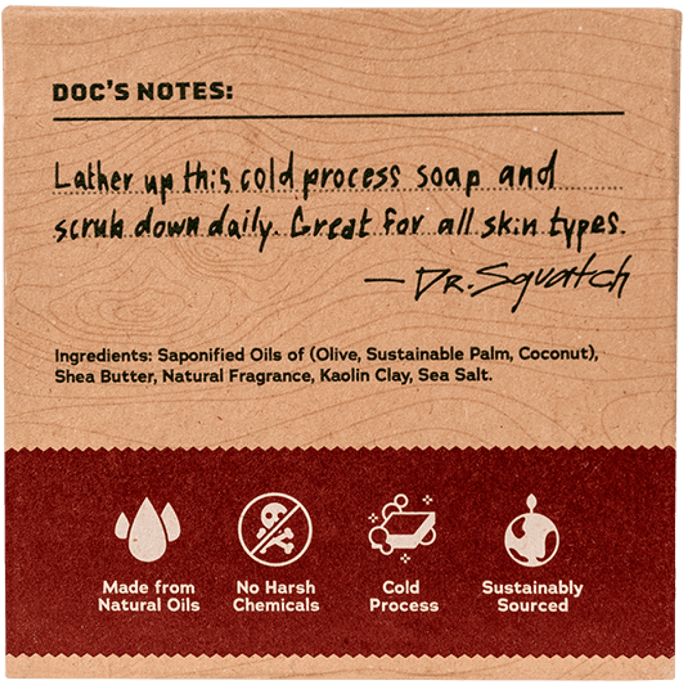 Bay Rum Bar Soap - Dr. Squatch - Davidson Provision Co.