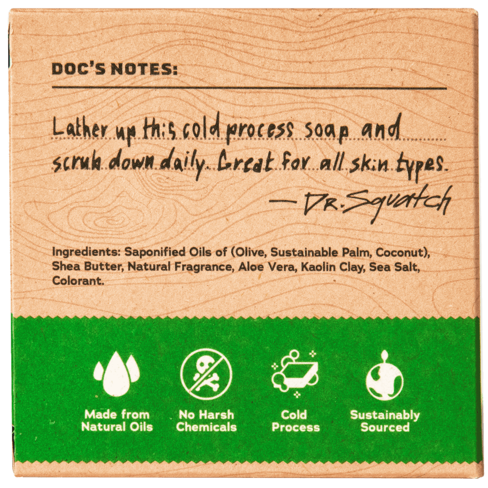 Cool Fresh Aloe Bar Soap - Dr. Squatch - Davidson Provision Co.