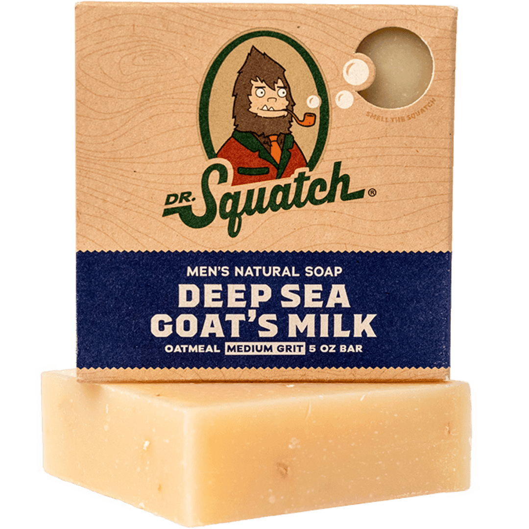 Deep Sea Goat's Milk Bar Soap - Dr. Squatch - Davidson Provision Co.