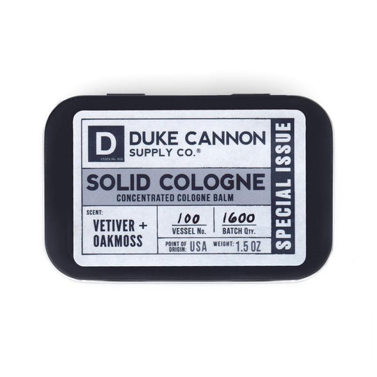 Solid Cologne - Special Edition - Vetiver and Oakmoss - Davidson Provision Co.