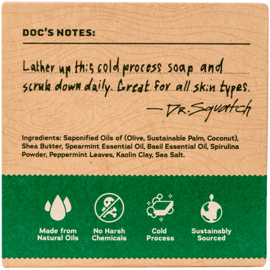 Spearmint Basil Bar Soap - Davidson Provision Co.