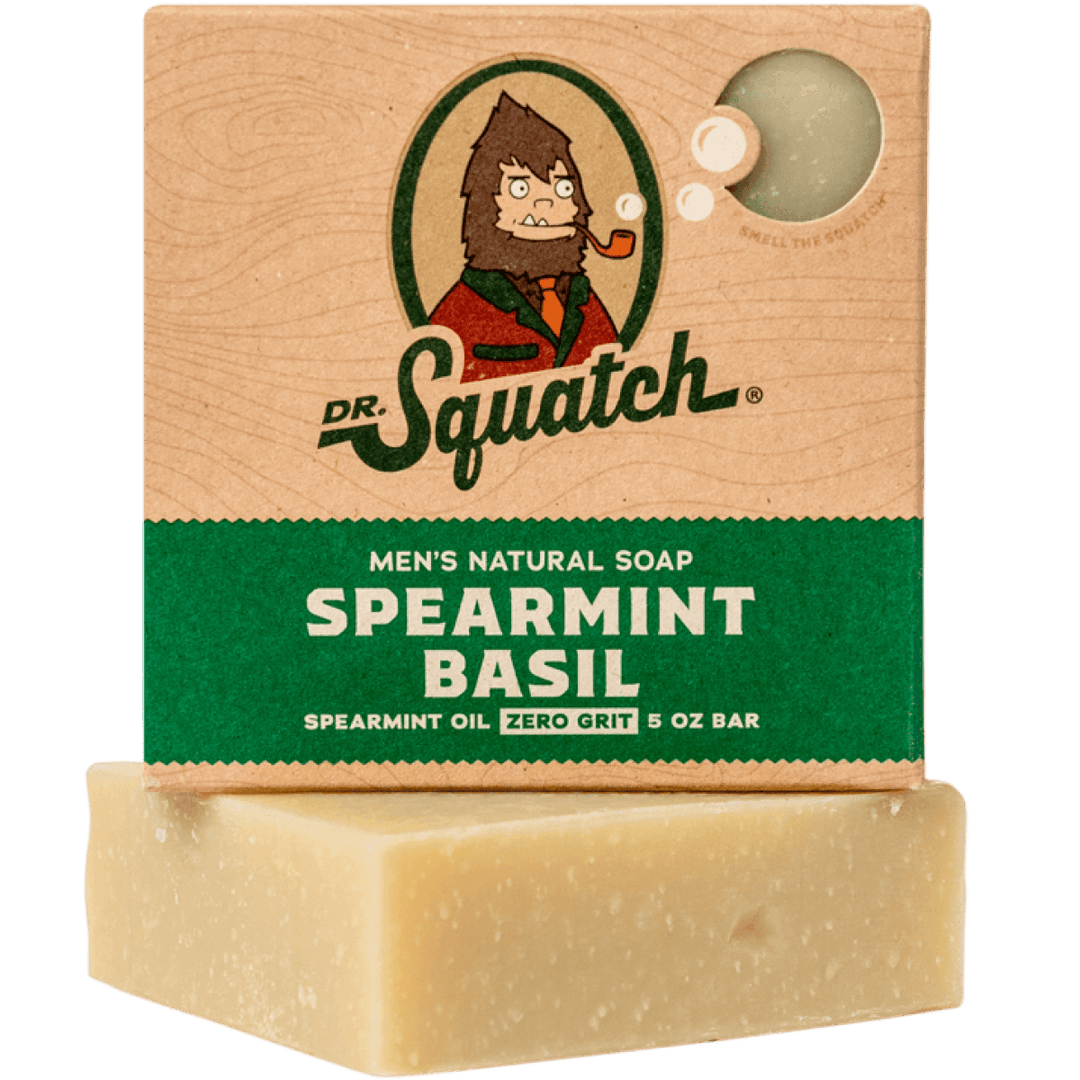 Spearmint Basil Bar Soap - Dr. Squatch - Davidson Provision Co.